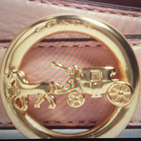 COACH HORSE & CARRIAGE BUCKLE BELT (25MM) (NWT) - Picture 4 of 11